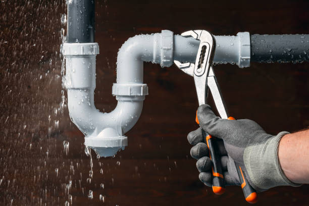 Professional Leak Detection technician working in Crownsville, MD